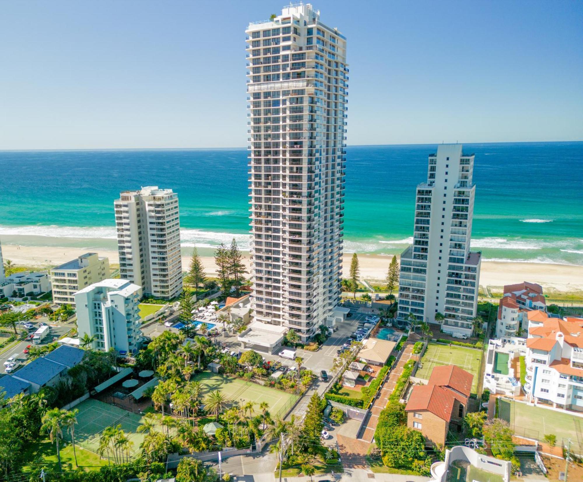 Surfers Aquarius On The Beach Gold Coast Bagian luar foto